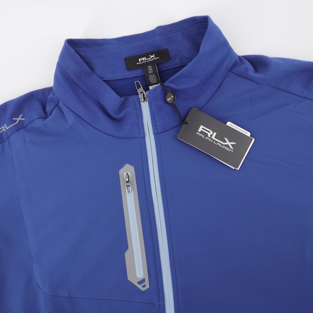 NEW RLX Ralph Lauren Golf Concept 1 Vest Blue Sleeveless Mens 3XL $188